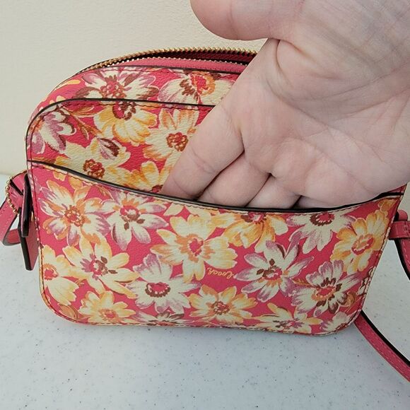 COACH Vintage Daisy Mini Camera Bag Purse With Script Print 3572 - Picture 6 of 12